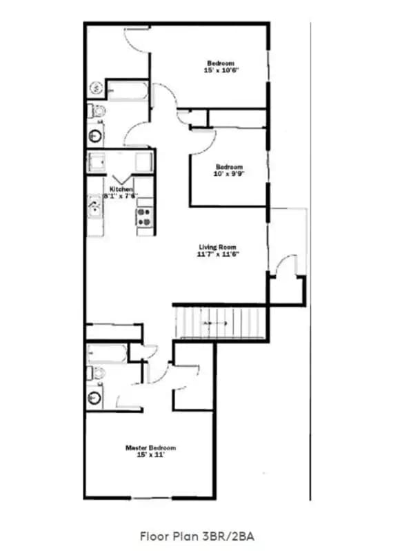 Burlington apartments for rent - image - Condo Style F With 1 Car Attac.png